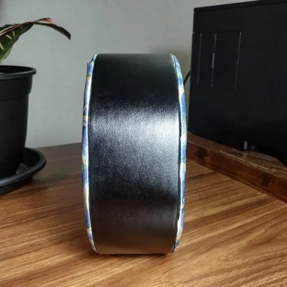 Pineda Covalin Silk & Leather Handbag - Picture 8 of 11